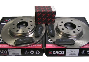 TARCZE + KLOCKI TYŁ MAZDA 6 GG GH GY 2002 - 2012