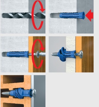 Заглушка универсальная 8х40 с винтом 5х60 4ALL-08+5060 /50шт/