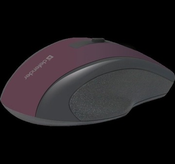 Mysz bezprzewodowa Defender ACCURA MM-665 optyczna 1600dpi 6P burgundowa