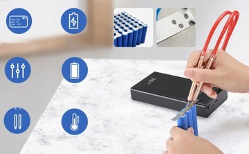 АППАРАТ ДЛЯ ТОЧЕЧНОЙ СВАРКИ С ЖК-дисплеем ДЛЯ 32650, 26650, 18650 ЯЧЕЙ, С USB-ПЕРЕЗАРЯЖКОЙ