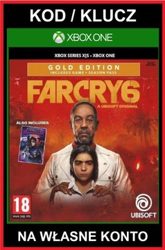 Far Cry 6 Gold Edition XBOX ONE , S , X