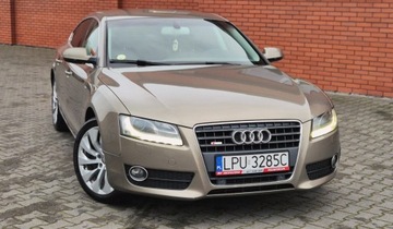 Audi A5 8T Coupe 2.0 TDI 170KM 2011 Audi A5 Sportback 2.0 TDI 170ps S-line Doinwestowana Zadbana rej.PL
