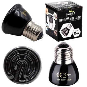TERRARIO REPTIWARM 25W - МИНИ-ТЕПЛОИЗЛУЧАТЕЛЬ