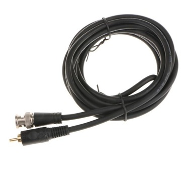 Męski kabel konwertera RF BNC RCA o długości 3 met