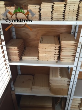 КРОВЕЛЬНЫЙ СОФИТ - ДЕРЕВЯННЫЕ ПАНЕЛИ 300 СМ