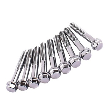 Śruby pokrywy paska 9szt skutery 4T Romet Zipp kpl