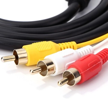 КАБЕЛЬ-АДАПТЕР, КАБЕЛЬ HDMI ДЛЯ АУДИО 3x RCA CINCH