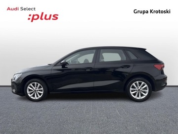 Audi A3 8Y Sportback 2.0 30 TDI 116KM 2022 Audi A3 Sportback Sportback 30 TDI 116KM, salon PL, zdjęcie 2