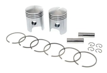 Tłoki pierścienie kpl Jawa 350 TS 638 oryginalne Czeskie ALMET R4 59,00 mm