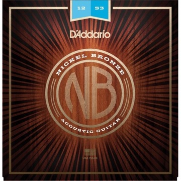 Struny do gitary akustycznej D'Addario NB1253