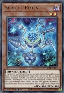 Yu-Gi-Oh! TCG: Spright Pixies (BLTR)