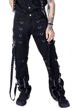 Spodnie gotyckie Azriel Pants S