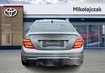 Mercedes Klasa C W204 Coupe AMG 6.2 C 63 AMG 457KM 2013 Mercedes-Benz Klasa C C63 AMG I Zarejestrowany I VatMarza I Lexus Leszno, zdjęcie 9