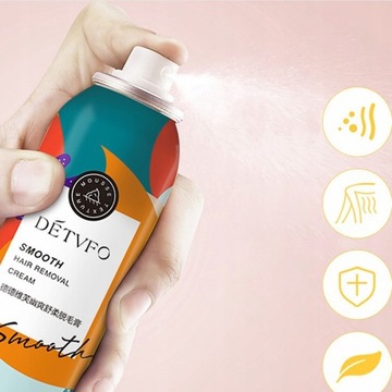 Спрей для депиляции Detvfo, 150 мл, для удаления волос