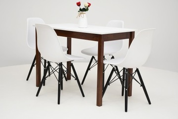 МАЛЕНЬКИЙ КУХОННЫЙ НАБОР СТОЛ + 4 СТУЛА