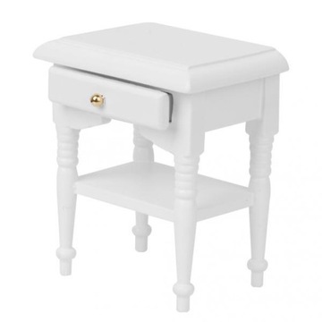 1/12 Dollhouse Bedside Table Miniature Furniture