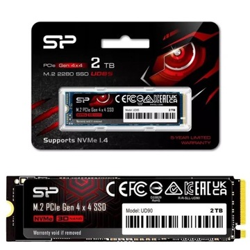 Dysk super szybki SSD M.2 2TB 2000GB M2 NVME PCIe 4.0 UD85 Gen4x4 2280 NEW