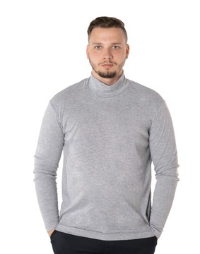 Sweter Półgolf Męski 100% Bawełniany Golf 5348-5 L