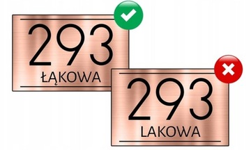 ТАБЛИЧКА АДРЕСНАЯ ДОСКА ДИБОНД МЕДНАЯ 32х21 w116