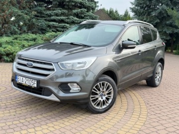 Ford Kuga II SUV Facelifting 1.5 EcoBoost 120KM 2017 Ford Kuga 1.5 120KM 1-reka Zarejestrowany w PL Bogato wyposazony
