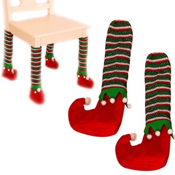 POKROWCE NA NOGI STÓŁ OCHRONNY ŚWIĄTECZNĄ ATMOSF