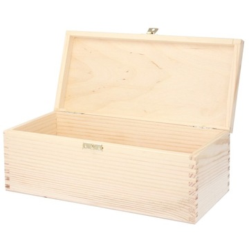 Pudełko drewniane SKRZYNKA na WHISKY PREZENT EKO