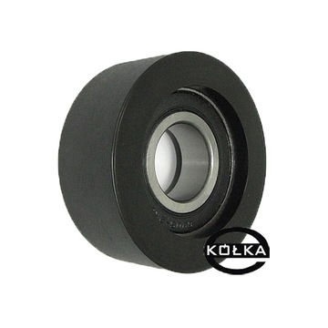 ROLKA DOCISKOWA POLIURETANOWA fi.68 mm Z ŁOŻYSKIEM