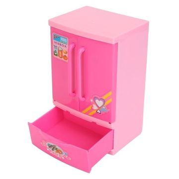 Детский миниатюрный холодильник, игрушечный кукольный домик, холодильник I8