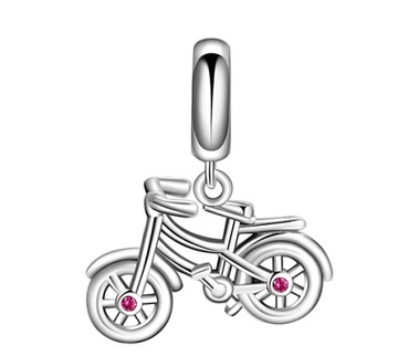 Charms ROWER ROWEREK WYCIECZKA PODRÓŻ S925