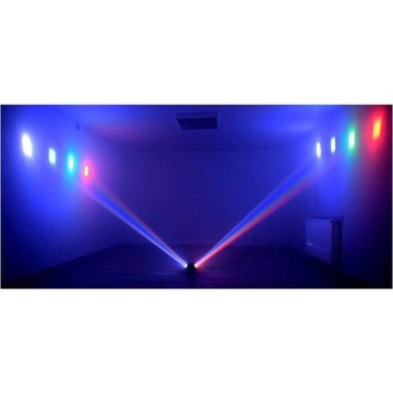 LIGHT4ME SPIDER MKII TURBO EFFECT LED 8X3W RGBW ДИСКОТЕХНИКА