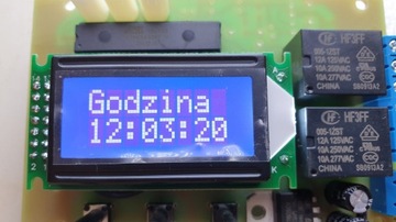 Часы-программатор 2 канала LCD2x8 секунд