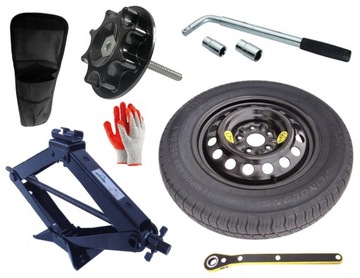 nowe KOŁO DOJAZDOWE R16 MAZDA CX-3 (2015-2022) + ZESTAW (ŚRUBA MOCUJĄCA)