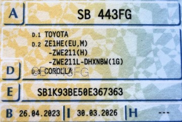 Toyota Corolla XII 2023 Toyota Corolla Comfort SalonPL 1WŁ FV23 Gwarancja, zdjęcie 6