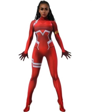 ZERO TWO АНИМЕ КОСПЛЕЙ КОСТЮМ НАРЯД 164/170