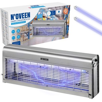 PROFESJONALNA LAMPA OWADOBÓJCZA 100m2 KOMARY MUCHY