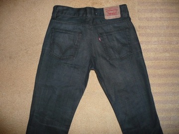 Spodnie dżinsy LEVIS 511 W34/L30=44/102cm jeansy