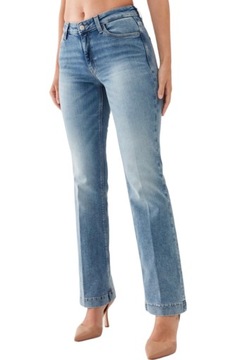 Guess spodnie jeansy damskie W3YA59 D52Q1-MULG Regular Fit r. 28/32