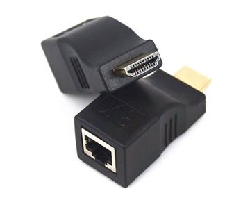 РАСШИРИТЕЛЬ HDMI ЧЕРЕЗ РАЗЪЕМ RJ45 CAT 5E/6 30M 4K