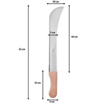 НОЖ МАШАТЕ MUTCHER BAUSTER 61см