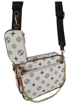 ЖЕНСКАЯ НАСТЕННАЯ СУМКА 3В1 С МОНОГРАММОЙ