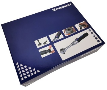 Гибридная беспроводная трещотка Promat 1/2