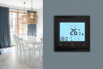 HEATING MATE под плитку 9м2 170W/m2 KIT + CONTROLLER Black WIFI
