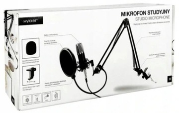 Микрофон для компьютерной игровой студии + штатив