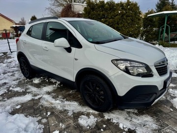 Opel Mokka I SUV 1.6 Ecotec 115KM 2016 Opel Mokka Opel Mokka 1.6 16V 2016r Biala Stan BDB Sprowadzona 1.6 Benzyna, zdjęcie 1