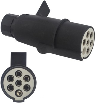 Wtyczka 24V - 7 PIN typ S - przyczepa naczepa TIR