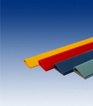 V-полоски для плакатов с крючками, синие, 1,1 м