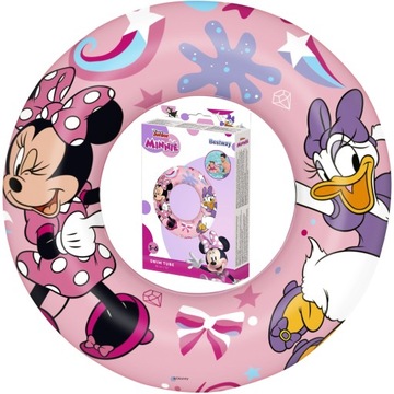 KOŁO do PŁYWANIA dla DZIECI KÓŁKO DMUCHANE MYSZKA MINNIE * BESTWAY 91040