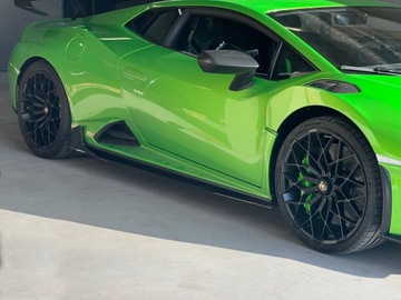 Накладки на боковые юбки Aero Carbon для Lamborghini Huracan STO