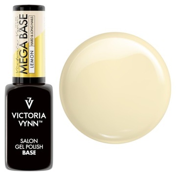 Victoria Vynn MEGA BASE Lemon pastelowa żółta 8 ml