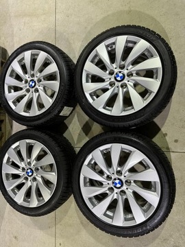 BMW F20 KOLA ZIMNÍ ALU DISKY PNEUMATIKY DUNLOP 17"